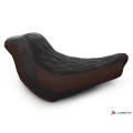 LUIMOTO (Hex-Diamond) Rider Seat Cover for the HARLEY DAVIDSON LOW RIDER S (2016+)